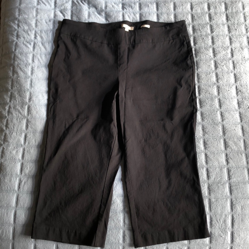 Dana Buchanan Straight Capri Pants